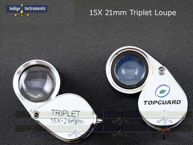 Pocket Lens Geology 15X Triplet w/Logo