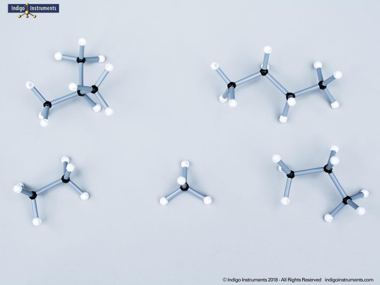 Alkane Chemical Structure Models