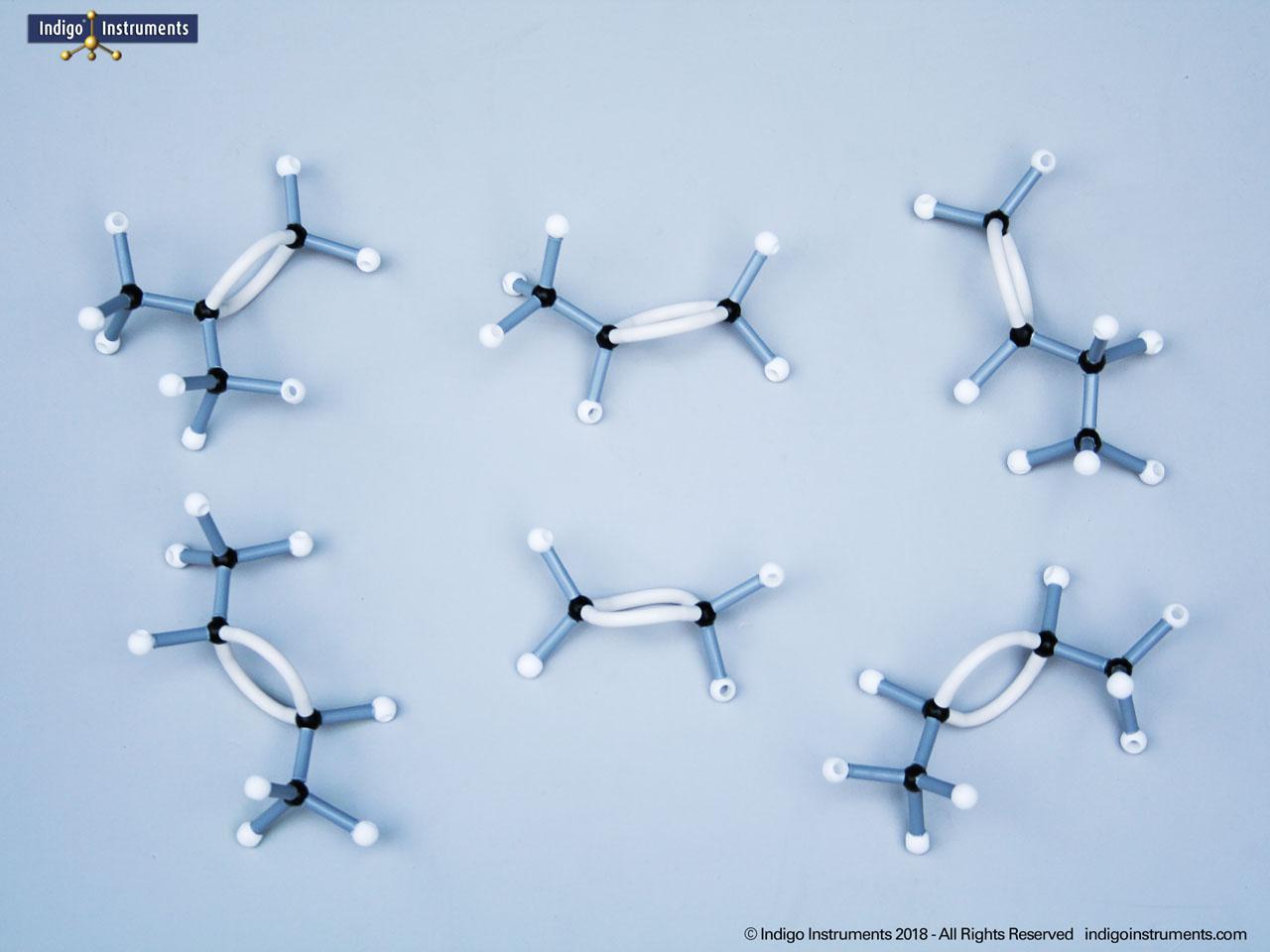 Alkene Hydrocarbon Structure Models