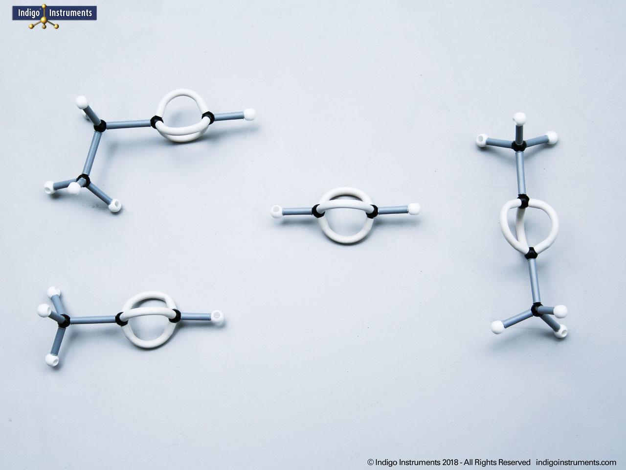 Alkyne Hydrocarbon Structure Models