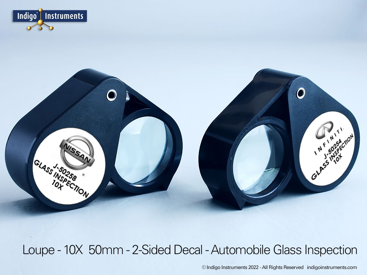 Automobile Window Repair Company Promo Loupe