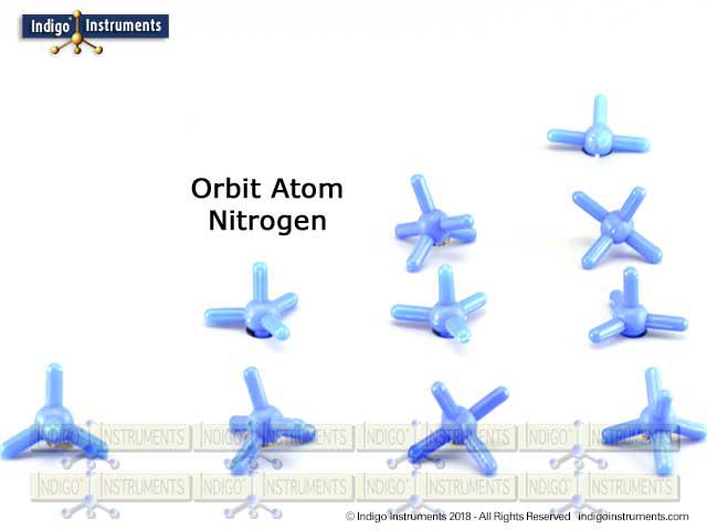 5 Prong 90/120° dsp3 Tri-Bi Blue Atoms