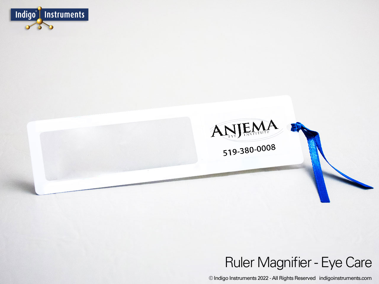 Ophthalmology Advertising Magnifying Ruler