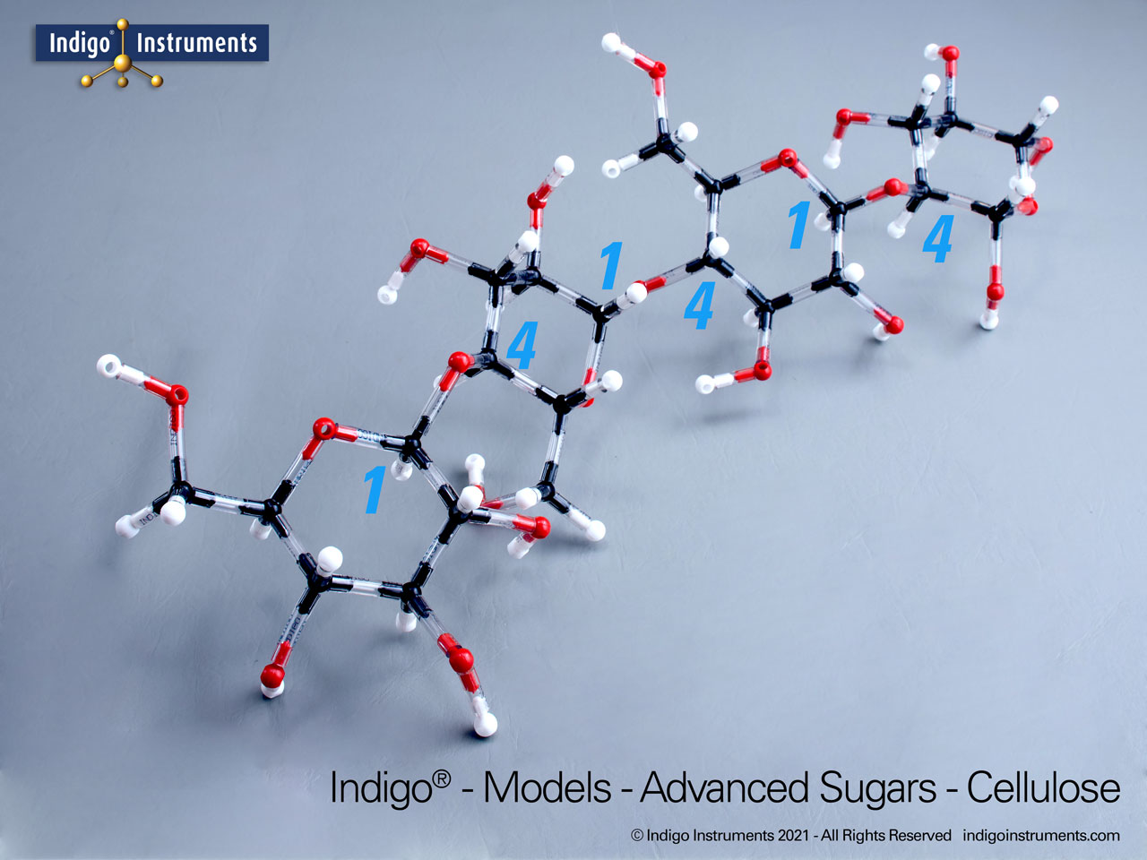 Cellulose Chemical Structure Model-Orbit