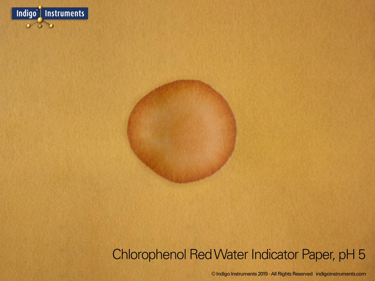 Chlorophenol Red Water pH 5