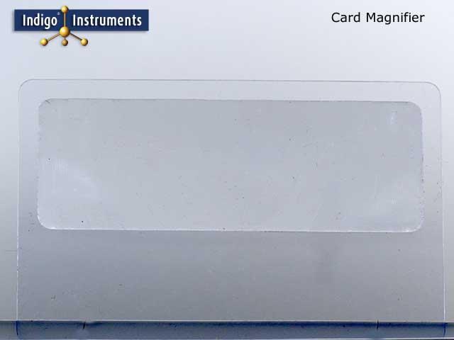 Clear Credit Card Magnifier