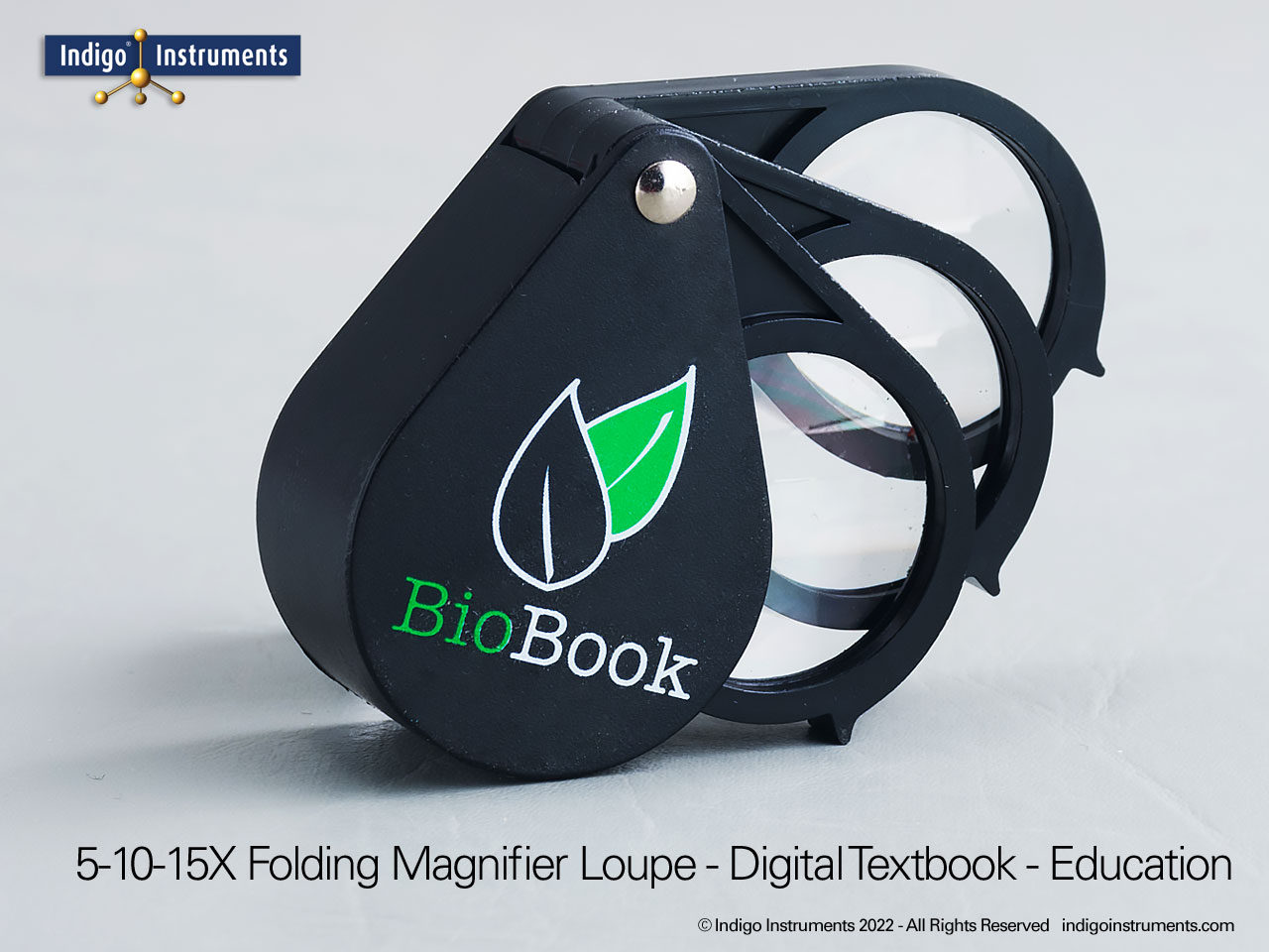 Digital Textbook Brand Promotional 15X Loupe