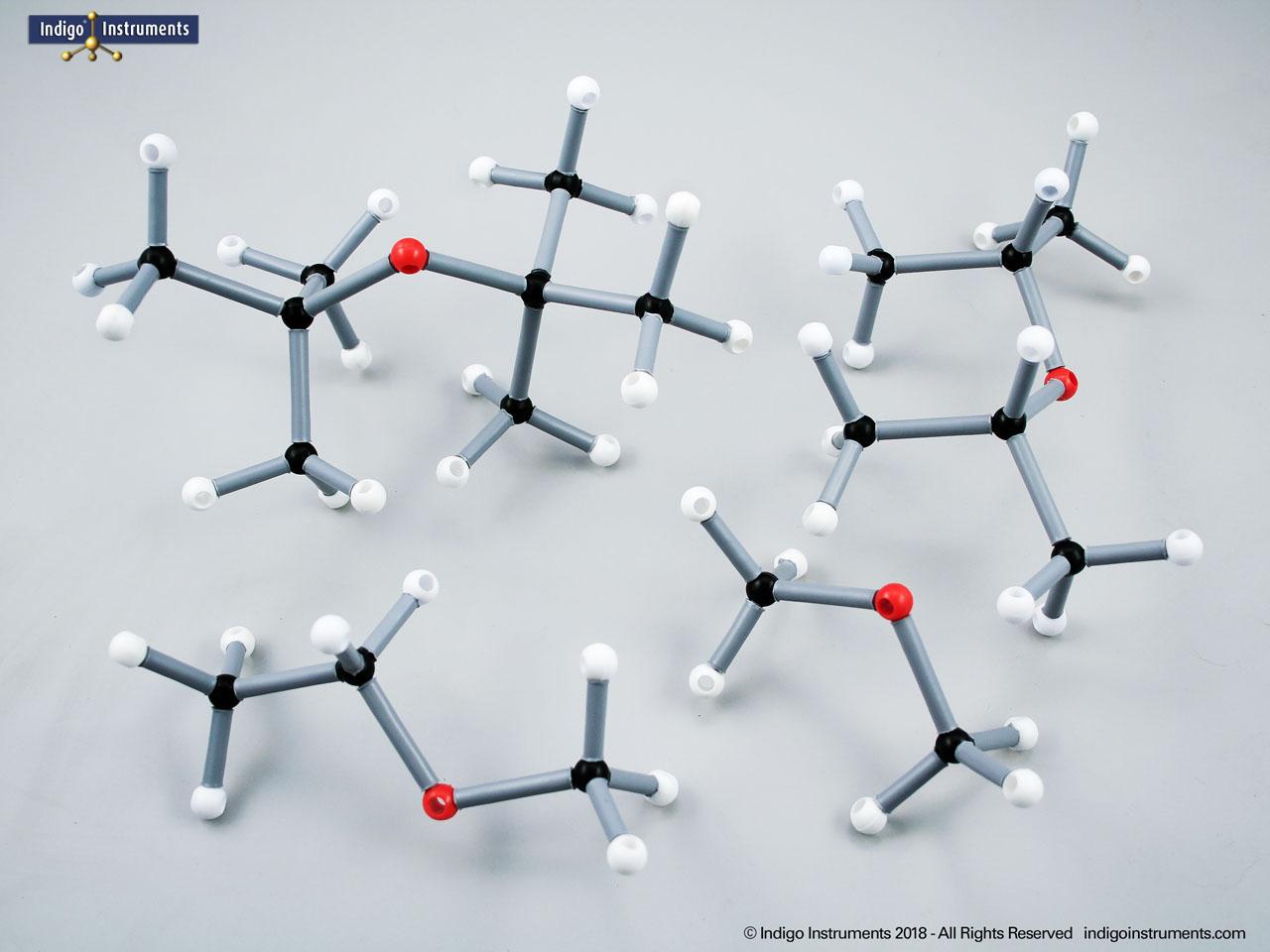 Ether Functional Group Molecule Structure