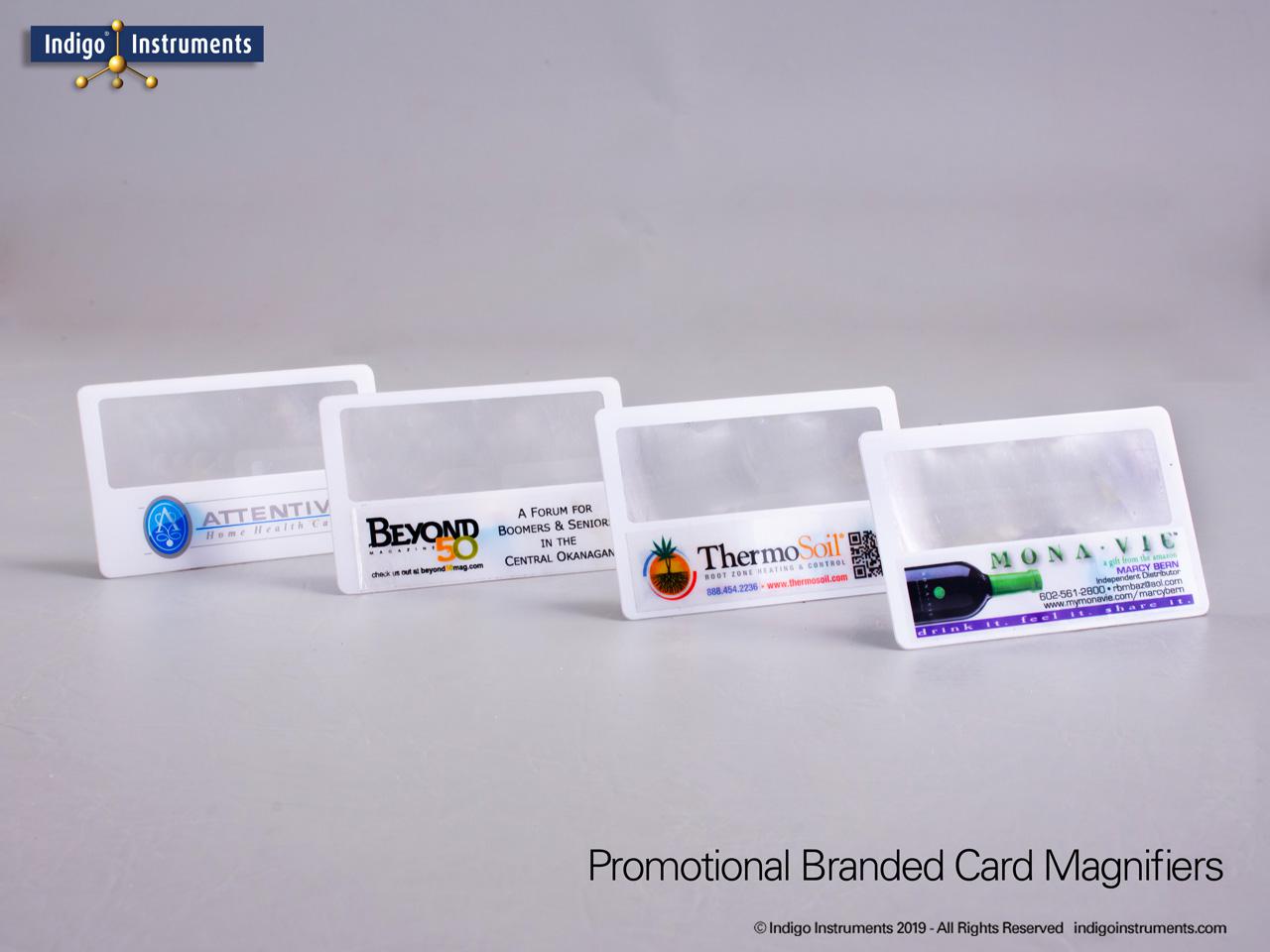 Full Color Branded Card Magnifiers