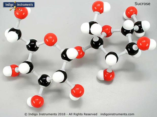 Molymod Glucose (3 molecules) molecular model kit