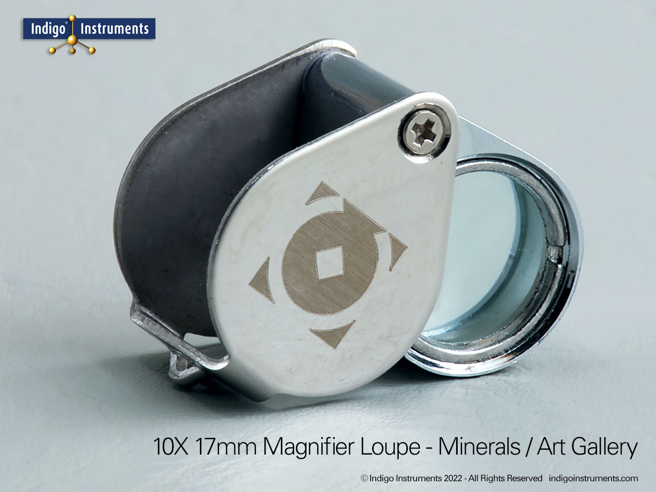 Mineral Art Gallery Laser Etched 10X Loupe