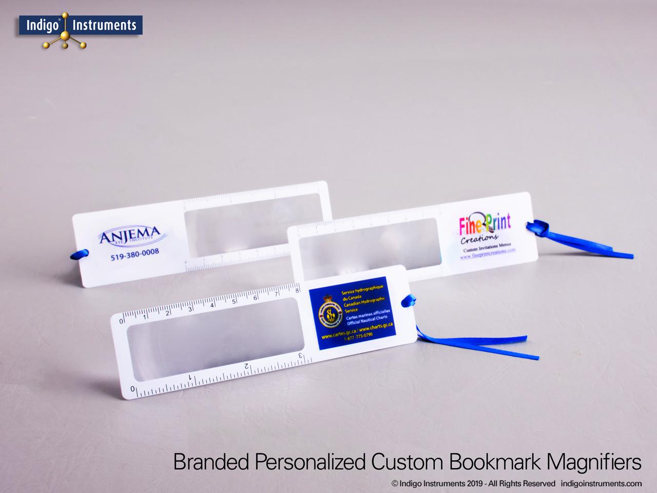 Decal Branded Ruler Magnifiers