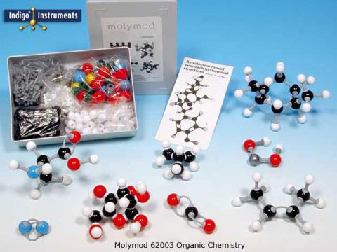 Molymod organic chemistry teacher's molecular model set