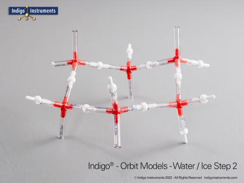 Ice Molecular Model Kit, 198 Atoms, 264 Bonds, Indigo