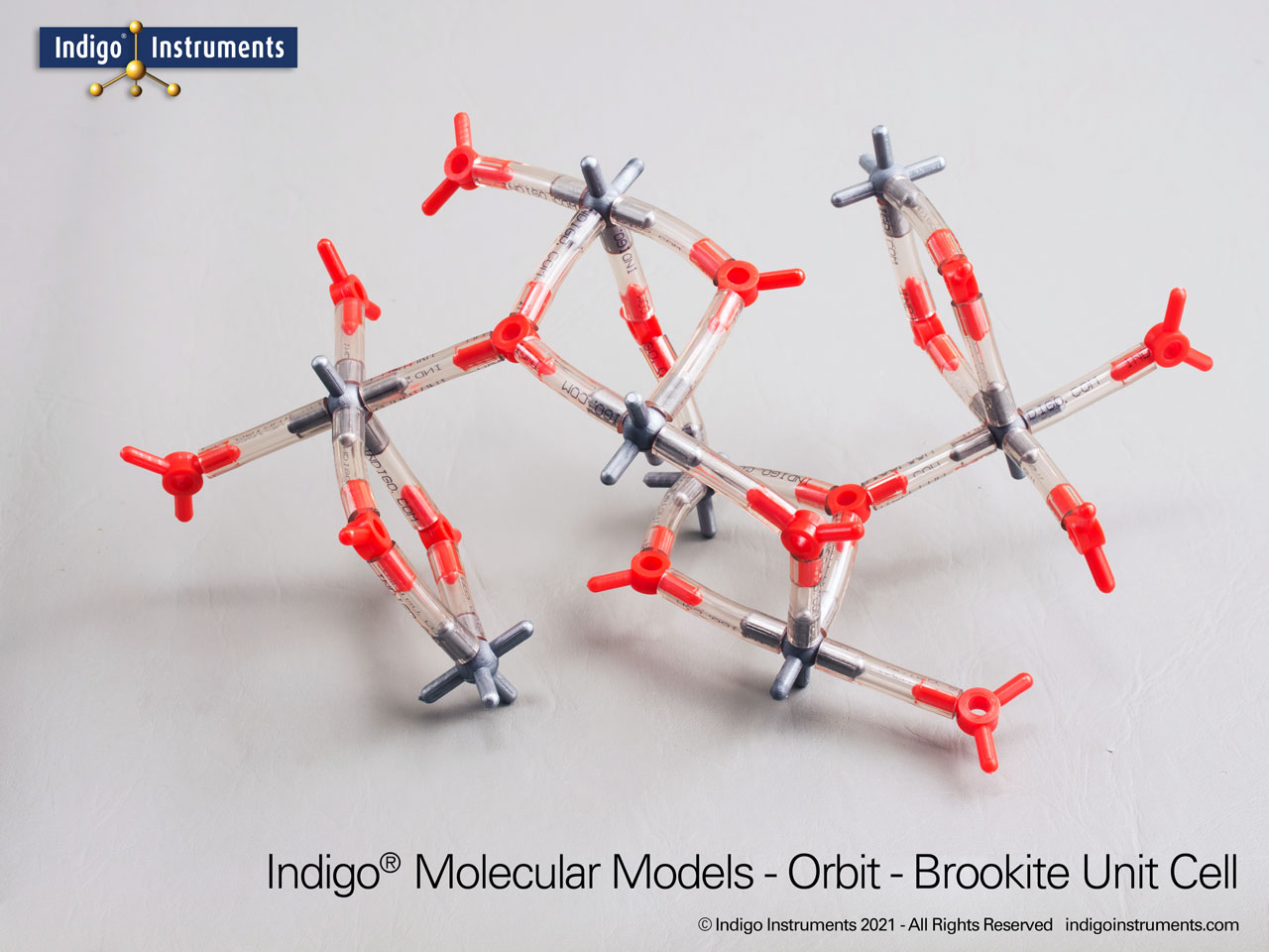 Brookite Crystal Structure Unit Cell