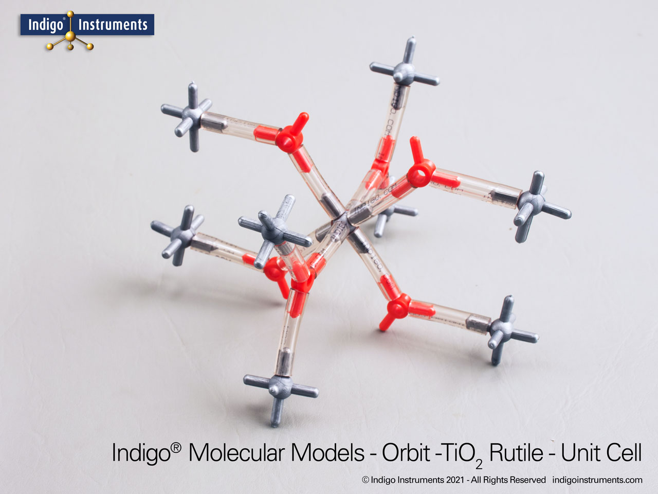 Rutile Mineral Structure Unit Cell