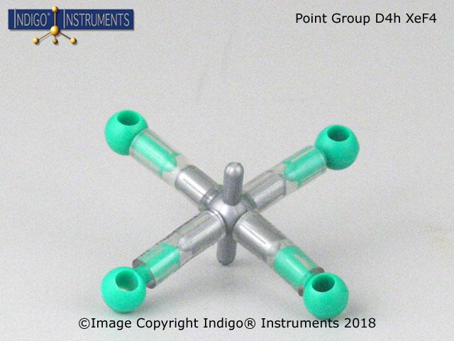 D4h XeF4 Square Planar