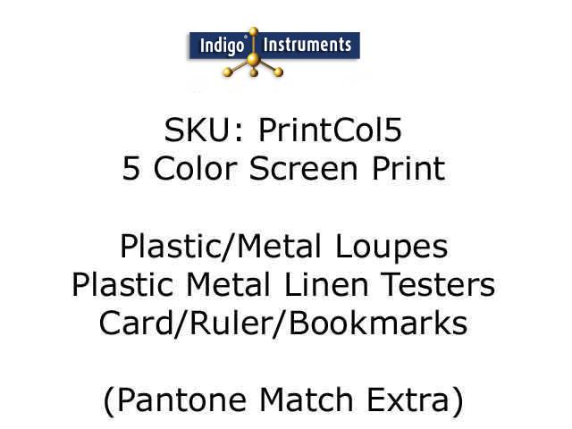 5 Color Silk Screen Printing