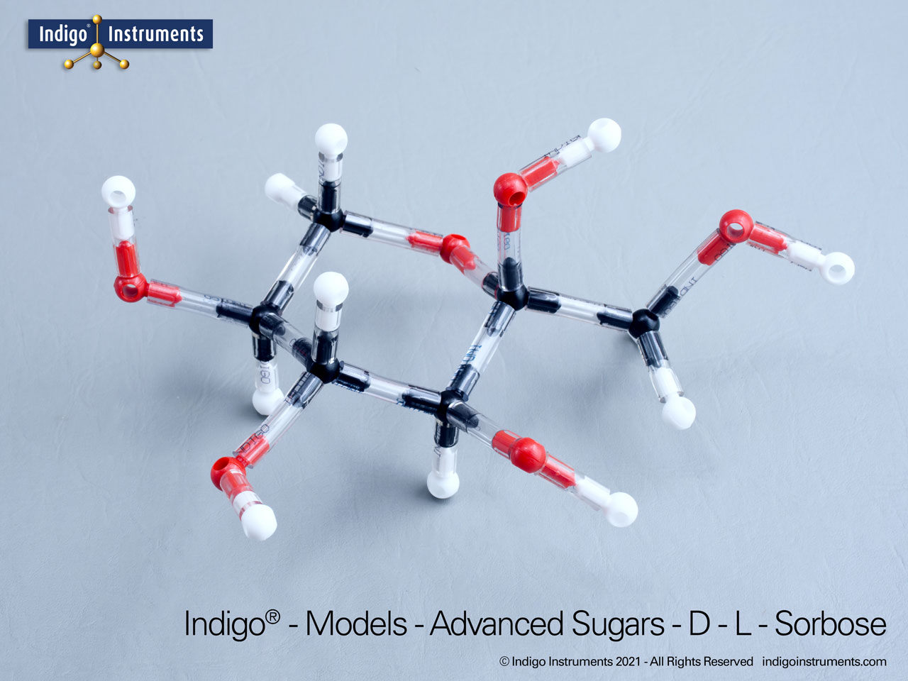 Sorbose Monosaccharide Structure Model