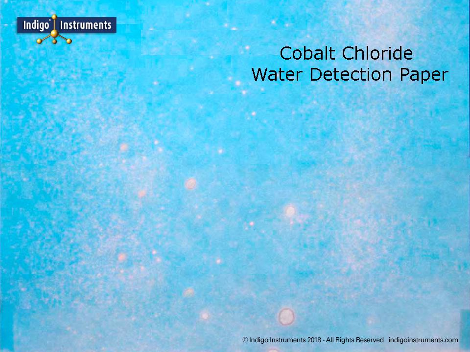 Cobalt Chloride Water Leak Indication Paper