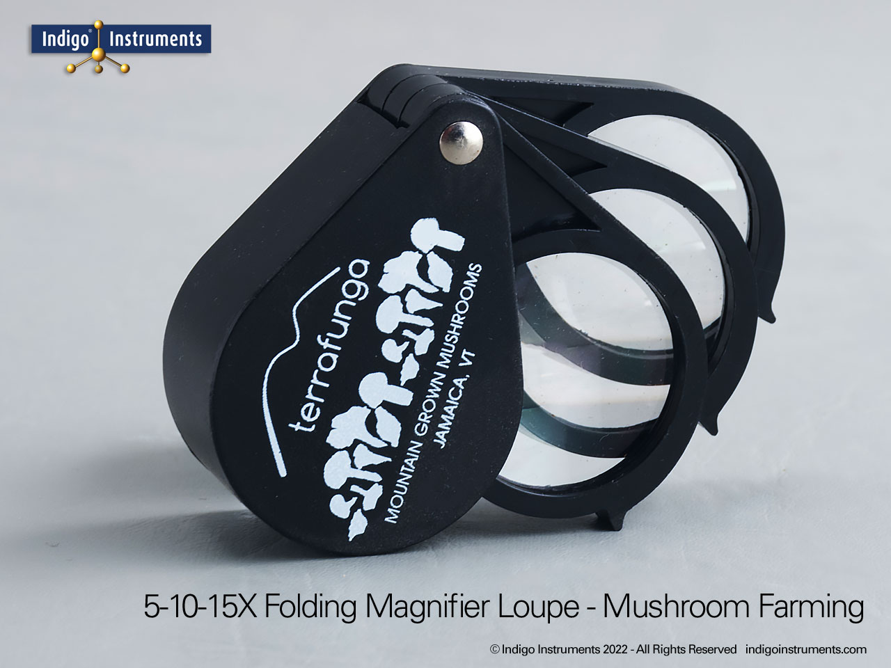 Mushroom Farming Branded Promo Field Magnifier