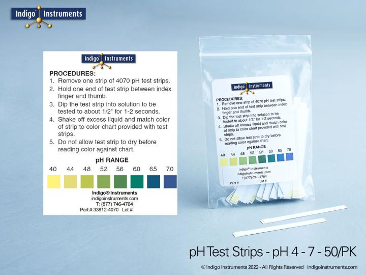 pH Litmus Test Strips for Acid Base Testing