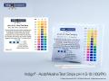 pH 4.5-10 Acid/Base Triple Pad Test Strips, 100/pack, Indigo