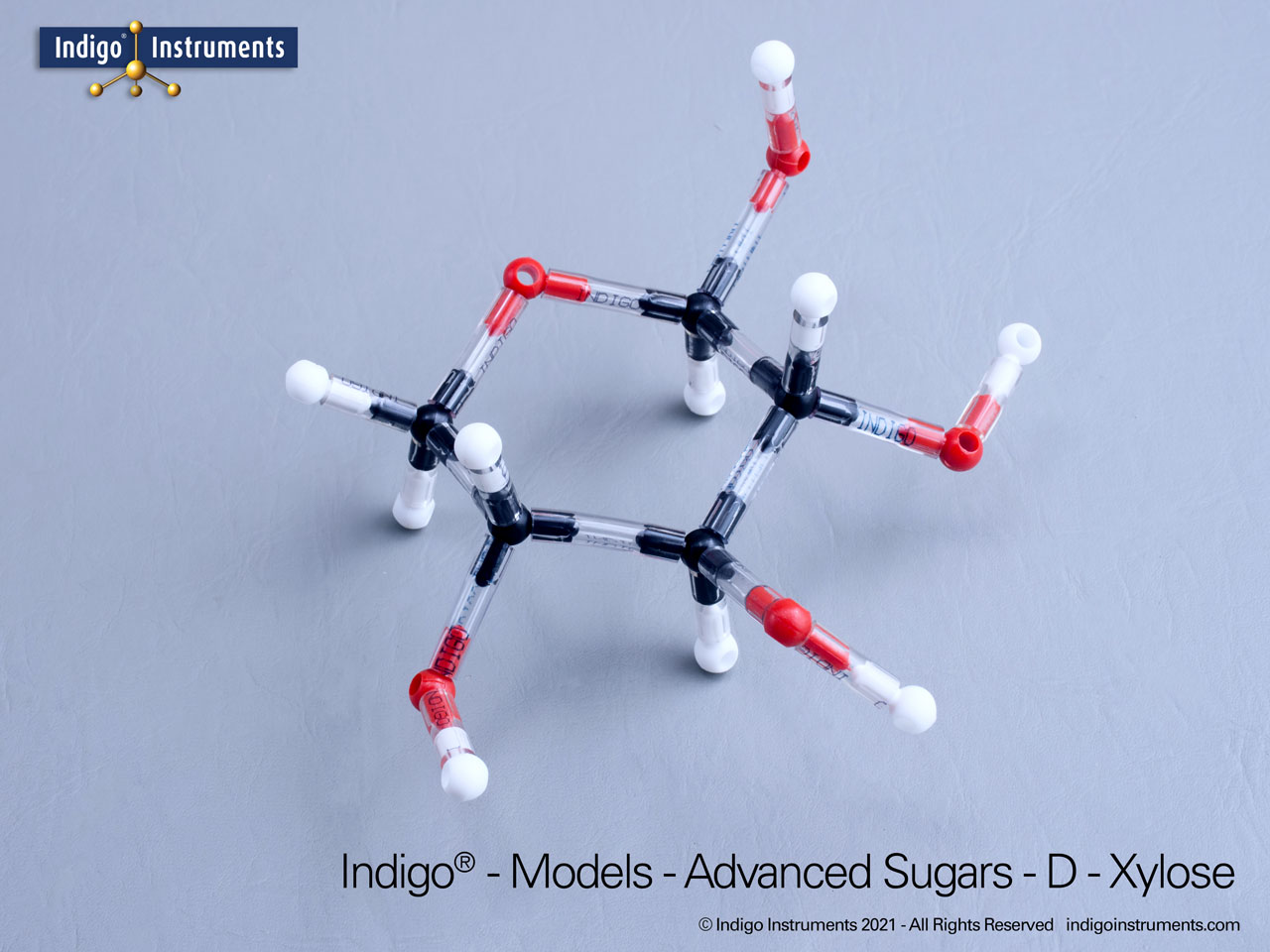 Xylose Sweetener Molecular Model